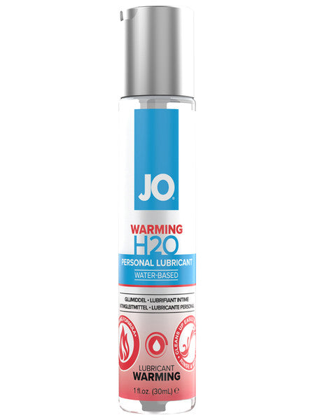 JO H2O Lubricant Warming 1 Oz / 30 ml - Club X